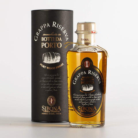 Grappa Riserva in botti da Porto - Sibona